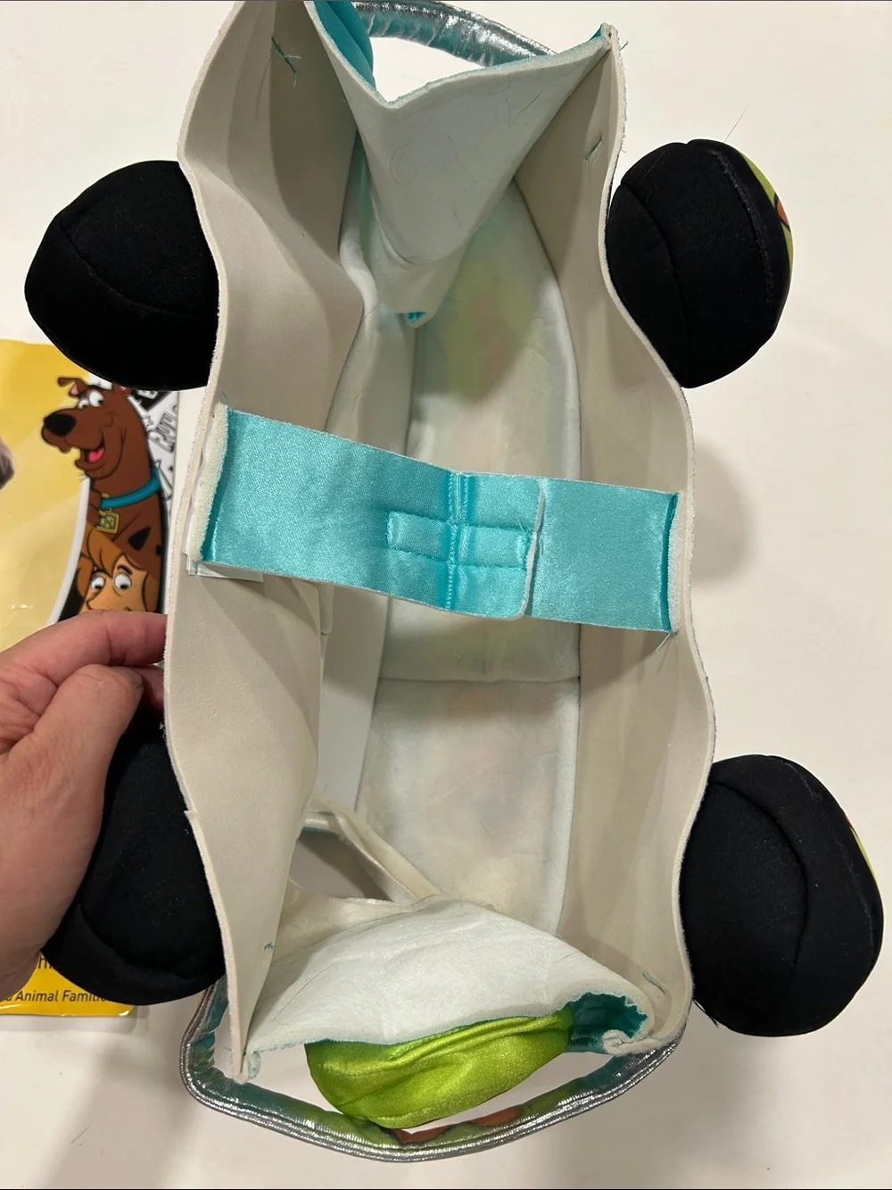 Scooby-Doo Mystery Machine Dog Costume in Teal & Green Size S Rubies No 580386